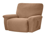 Chocolate Polyester Armchair Slipcover, Comfortable Washable Chair Cover for Home, Easy to Use, 1 V1192-AZ-W-27201