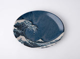 Plate 27.5cm Hokusai Great Wave Design V637-C1142