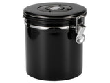 Stainless Steel Sealed Tank MoistureProof Coffee Bean Tea Storage Pot with Air Evacuation V1294-YM0901-3118200183913