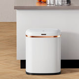 Devanti 38L Motion Sensor Bin Rubbish Automatic White SB-40L-S06-WH