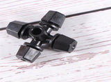 Worgeous Drip Irrigation Nozzle for Garden Use Black Plastic 20 Pieces Miniature Sprinklers V1189-LWWAL-20260327-03424