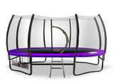 Kahuna 10 ft Springless Trampoline with Basketball Set TRM-KAH-ELA-10D-BB