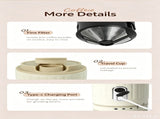 Portable Electric Coffee Maker, All-in-One Grinder & Brewer with 7 External Adjustable Grind V1293-A-KAFEIJI001