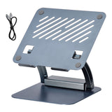 7-in-1 Laptop Stand Docking Station Ergonomic Laptop Riser 360 Rotatable - PD Charging HDMI USB-C V985-LAPTOPSTAND