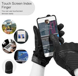 Breathable Mesh Motorcycle Gloves Touchscreen with TPR Palm Pad Hard Knuckle-Black-XXLarge V1164-325736