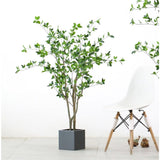 SOGA 4X 120cm Green Artificial Indoor Watercress Tree Fake Plant Simulation Decorative APLANTFHCS1202X4