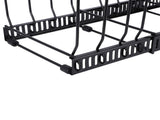 Pot Lids Organizer Rack 14 Adjustable Dividers Expandable Cutting Board Pot Lid Holder for Baking V1294-YM0901-3118250135011
