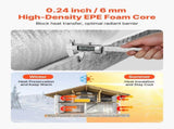 Reflective Insulation Roll, 2 Car Garage Door Thermal Insulation Kit, 6mm 5.49 m x 0.61 m, 4 Rolls V952-LBEPEPMXRFSFW9VT6001V0