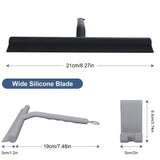 silicone wiper, all-purpose cleaner, glass cleaner, car window cleaner, bathroom glass cleaner, V1102-123-02524-BLK-2PCS