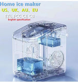mini ice maker, household ice maker, portable ice maker, desktop ice maker, automatic ice maker, V1102-755-92797-SLR-AUSTRALIANSTANDARD