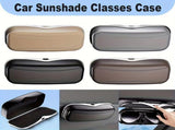 Car Travel Three-Piece Set Push-Open Eyeglass Case, Universal Storage Case, and Secure V1106-QCZYBYJH003