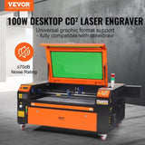 100W CO2 Laser Engraver Engraving Carving Print Machine 600x900 mm Workbed V952-YTSDKJACCO290L8BOV3