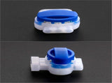 100 Pack 3 Wire Connectors Electrical IDC 314-BOX Pigtail Connectors for 22-14 AWG Cables V1258-DP02-C-3310