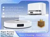 Room Cleaner Robot Auto Cleaning 4000Pa Household Floor Carpet Sweep Cleaningrobot Auto-drying V1222-V9