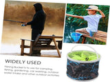 28cm Diameter Camping Sink Collapsible Fishing Bucket for Fish Foldable Bucket Collapsible Camping V1107-133-71521-GRN-28CM