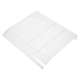 Outdoor Transparent Door Awning Canopy Rain and UV Sunshade Cover for Home Porch Entryway V1369-AZ3-W-12842