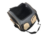YES4PETS Pet Carrier Dog Cat Car Booster Seat Portable Soft Cage Travel-Grey V278-CC423633