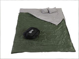 Mountview Sleeping Bag Double Bags Outdoor Army Green UA1012