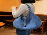 The Ultimate Versatile "Dumpling Bag" Spacious & Color-Blocked Design, Perfect for Commuting & V1385-DJB-WU-927-001
