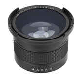 Fisheye Lens, 52mm 0.35X Moment Fisheye Lens, Aluminum Alloy For Home Digital Cameras V1366-AZ2-W-18456