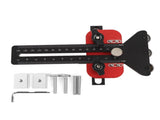 Table Saw Jig Guide 3 Pulleys Aluminum Alloy High Accuracy Fast U Slot Thin Rip Table Saw Jig for V1294-YM0901-3114250043511