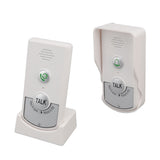 Voice Intercom Doorbell 3280.8ft Wireless Distance USB Charging Wireless Call Doorbell for Household V1294-YM0626-3114220118811