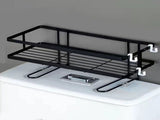 Toilet Shelf Thickening Waterproof Large Capacity Nail Free Installation Iron Over Toilet Bathroom V1294-YM0512-3112220079012