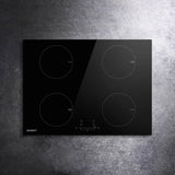Devanti Electric Induction Cooktop 70cm Ceramic 4 Zones Stove Cook Top Hot Plate 7000W CT-IN-D-YL-IF7004C-70