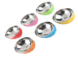 6Pcs set Color Stainless Steel Bowl Heat Insulation Salad Noodles Bowl for Home Kitchen V1294-YM0901-3118210200412