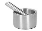 Mortar Pestle Set Stainless Steel Manual Garlic Mill Grinder Crusher Kitchen Tool Gadget V1294-YM0721-3118210033811
