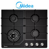 Gas Glass Cooktop 60cm Black V214-MCG601GBL