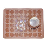 Non-Stick Silicone Baking Mat Set, with Decorating Pot, for Macaron, Cookie, Pizza, Bread, Pastry, V1192-AZ-W-31734