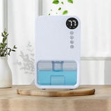 Electric Dehumidifiers for Home 37 OZ Capacity Quiet Dehumidifier for Room with Auto Shut Off 7 V1294-YM0901-H47899WEU