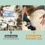 690W Electric Sheep Shears 2400R/Min 6 Speed Grooming Kit with 8 Grids Heat AU V201-CUT0850GR8AU