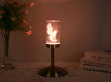 Dogtail Grass Eternal Flower Acrylic Table Lamp - Color-Changing LED, USB Rechargeable, Touch V888-ELOSUNG21682