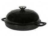 Toque Enamelled Cast Iron Dutch Oven Pot Sourdough Bread Baking Kitchen 24cm KT1037-AU
