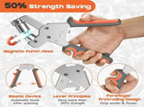 Grommet Kit, Grommet Tool Kit 3/8 Inch Grommets Plier Set with 100pcss, Handheld V1366-AZ2-W-24321