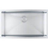 VEVOR Kitchen Sink, 304 Stainless Steel Drop-In Sinks, Undermount Single Bowl Basin with V952-QRSSCTSPDCY30XG7MV0