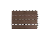 Marlow x10 Floor Tiles Plastic Decking Coffee SG1027-10-CF