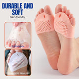 Silicone Toe Separator, 4 Pairs Gel Toe Separators Ball of Foot Cushions Toes Spreaders for Feet for V1258-DP02-F-837