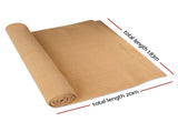 Instahut 70% Shade Cloth 1.83x20m Shadecloth Sail Heavy Duty Beige SH-CL-DL-183X200-175-BE