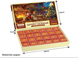 24 Pieces Advent Calendar 2026, 24 Days of Christmas Countdown Calendar, Christmas V1189-LC-SD-00057