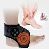 Electric Foot Ankle Massager with Heat Black V728-OBA1005007197652058