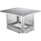 Chimney Cap 13 x 9 304Stainless Steel Fireplace Flue Caps Cover Mesh V952-BXGFXPDYDGYS7SWWCV0