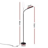 Artiss LED Floor Lamp with Remote Control & 4 Color Temperature Reading Living Room Bedroom Office LAMP-FLOOR-LED-174-BK