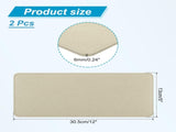 12 x 5 Inch Felt Bag Base Shaper, 2pcs Bottom Pad Organizer Insert Rectangle Liner Board for Purse V1259-DP01-A-5289