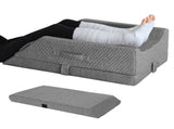 Leg Wedge Ergonomic Booster 3-Height Adjustable Memory Foam Leg Support Pillow with Washable Cover V985-LEGWEDGE