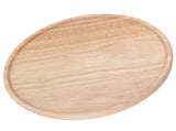 Wooden NoPainted Pizza Plate Heat Resistant Serving Tray Tableware Home Restaurant Serving Dish V1294-YM0901-3118210109511