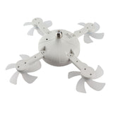 Ceiling Fan with and Remote E26 E27 3 Speeds 3 Colors 2 Timers Quiet Foldable Modern LED Fan V1294-YM0901-3119250023612