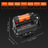 Onboard Compressor Kit 150PSI Offroad Compressor Portable Tire Inflator Heavy Duty 3.5CFM V952-CZKQYSJZLDYBDHPZBV9